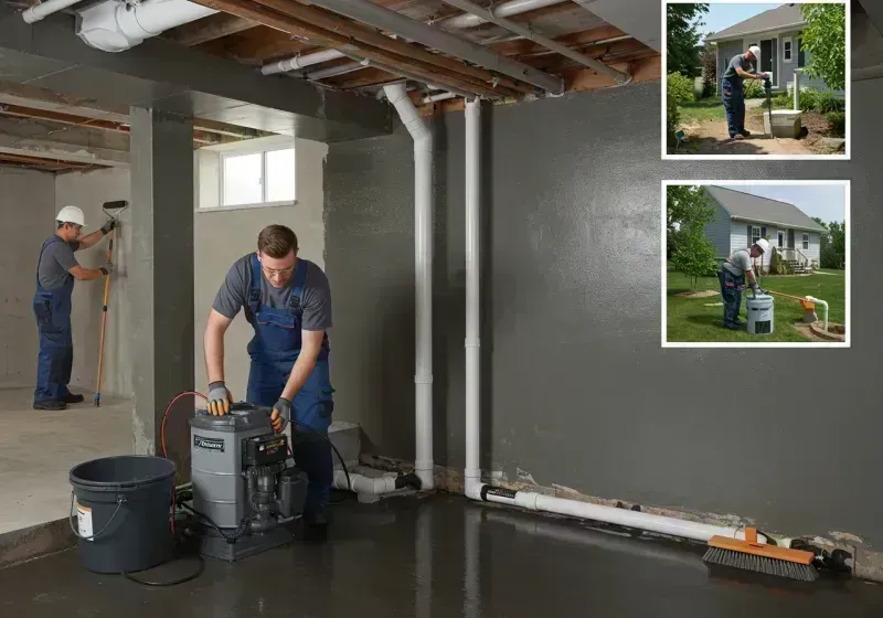 Basement Waterproofing and Flood Prevention process in Tuscumbia, MO